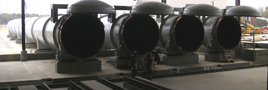Autoclaved aerated concrete (AAC) autoclave systems 