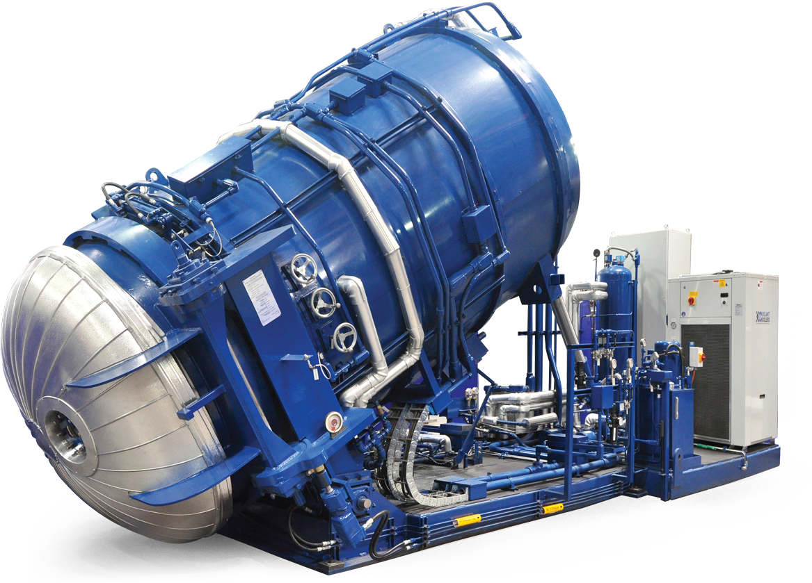 sampling containment autoclave